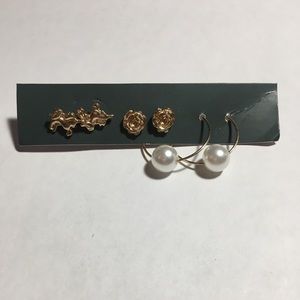 3 pk Wild Fable Earrings